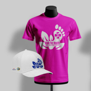 Pure White T-shirt + White Cap